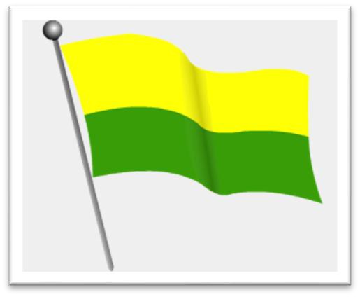 Bandera del Colegio El Rosario